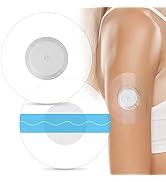 60Pack Libre Sensor Covers Latex-Free Medical Adhesive Patches for Libre 2/3 Precut CGM Tape with...