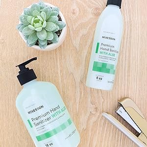 Premium Gel Hand Sanitizer with Aloe