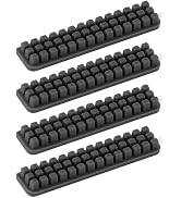 Howarx 4Pcs Bambu lab A1 Heatbed Nozzle Wiper Replacement Parts 3D Printer Heatbed Silicone Clean...