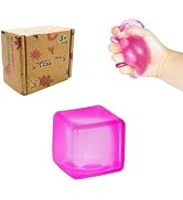 FazaVexior Jumbo 2.75" Stress Cube Squishy Toy - Ultra-Durable Maltose-Filled Sensory Fidget Toy ...