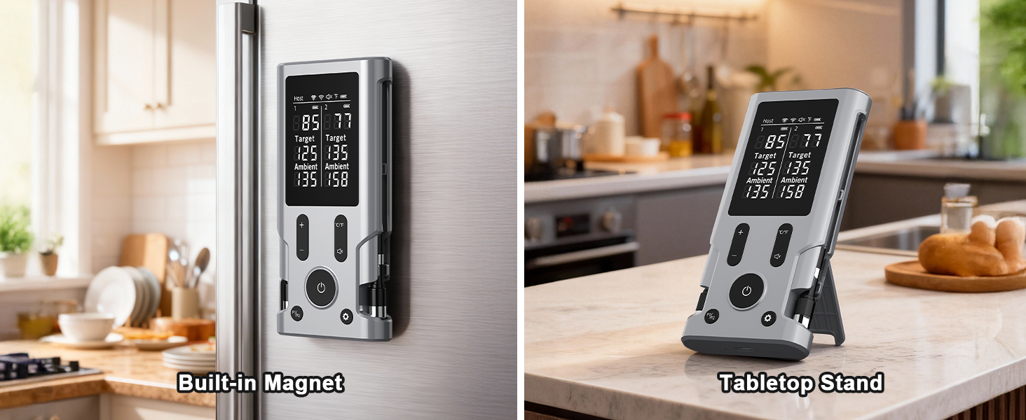 magnet design and tabletop stand