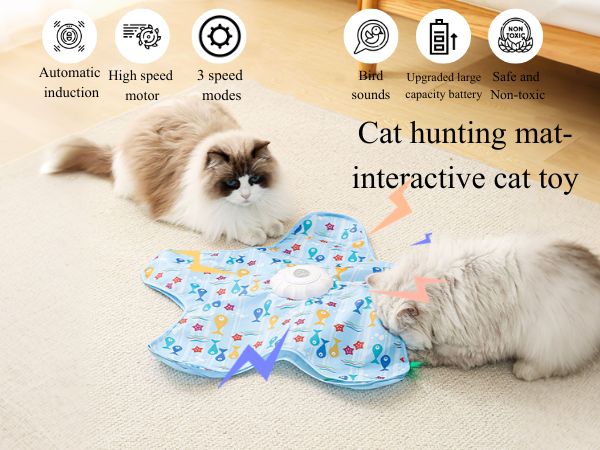 cat hunting mat