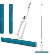 IVYROLL Sponge Mop for Floor Cleaning with 53" Long Handle, Total 2 Sponge Heads (NOT 3), Easily ...