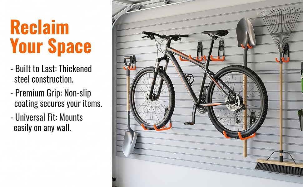 garage hooks for hanging tool