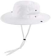 Connectyle Wide Brim Sun Hat for Men Women UPF 50+ Outdoor Cowboy Hat UV Protection Bucket Hat fo...