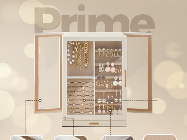 glimmloop jewelry box prime detial UJW01WT02