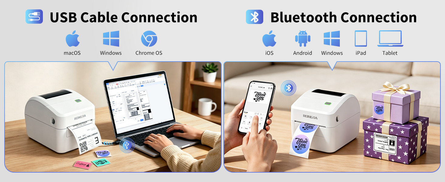 Bluetooth and USB Connection