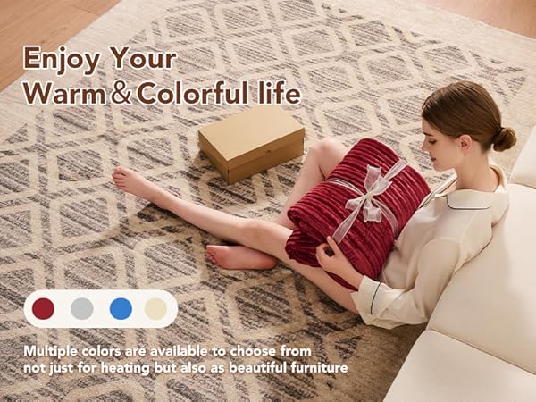 10 heat levels,1/2/4/6/8 hours auto shut off