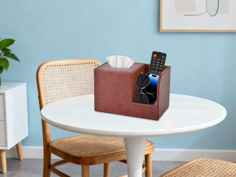 PU Leather Tissue Box Cover