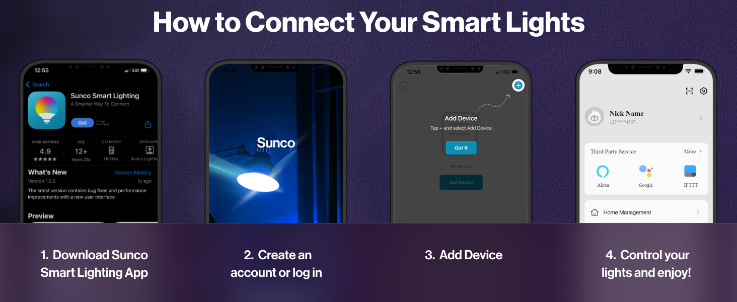 how to connect your smart lights