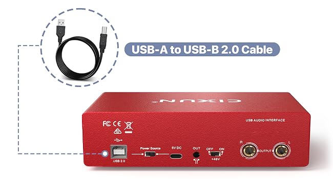 cixun 2x2 audio interface