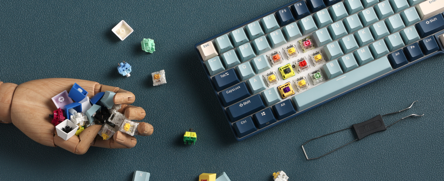 hot swappable mechanical keyboard