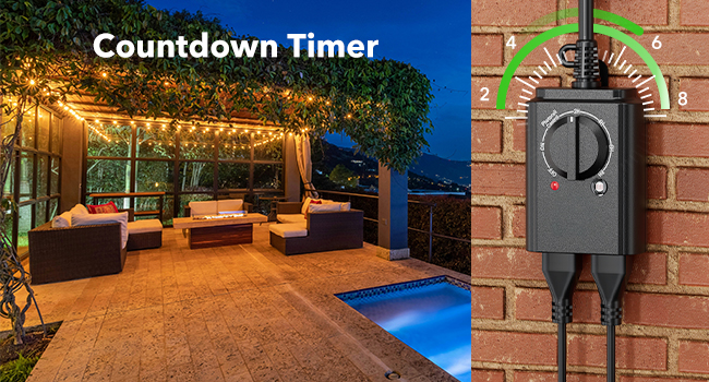 timer for outdoor lights