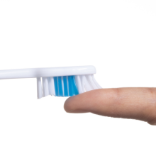 Bulk Toothbrushes with Cover Caps, Individually Wrapped Disposable Travel Toothbrush