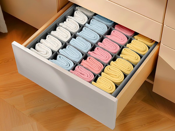 tie organizer sock organizer for closet drawer organizer for socks and underwear sock underwear