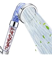 Nosame Shower Head, Filter Filtration High Pressure Water Saving 3 Mode Function Spray Handheld S...