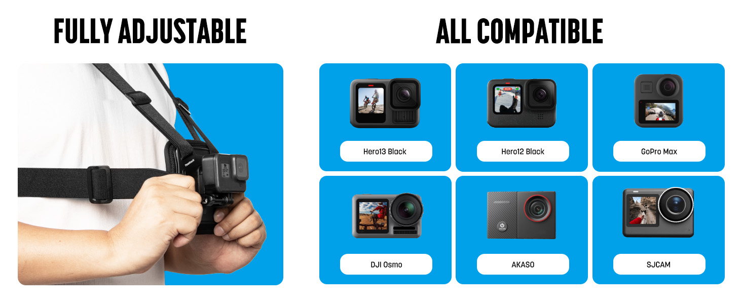action camera chest mount