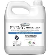 Mite Killer Spray by Premo Guard 128 oz – Treatment for Dust Spider Bird Rat Mouse Carpet and Sca...