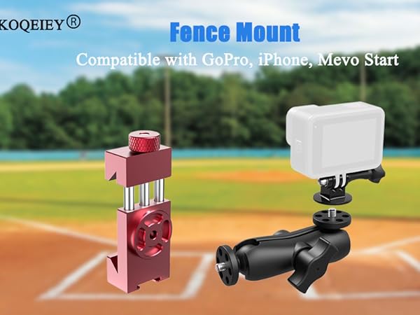 fence mount iphone