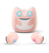 AMAFACE Wireless Earbuds, Bluetooth Headphones with Cartoon Charging Case, Built in Mic Ear Buds,...