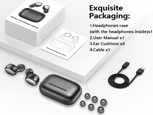 Wireless earbuds
