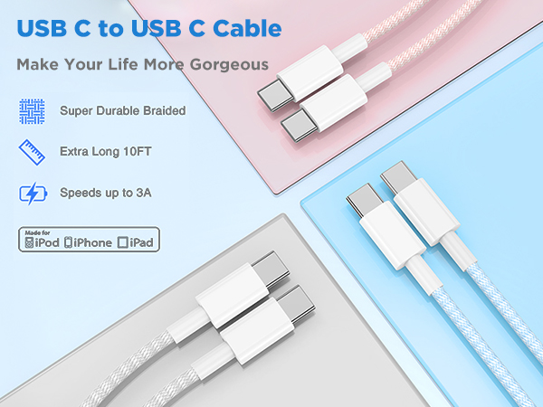 long usb c cable