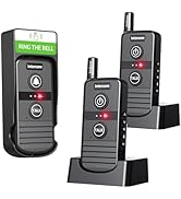 PANDAAR Doorbell Wireless, Intercoms Wireless for Home 4900ft Long Range Wireless Intercom System...