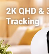 BoyKeep Indoor Camera, 2K Cameras for Home Security with Motion Detection, Pet Camera Indoor with...
