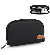 E-Tree Small Tech Pouch, Electronics Accessories Storage Bag, Travel Electronic Organizer Case Co...
