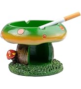 Home Ashtray, Handmade Cool Resin Ashtrays for Cigarettes as Home Decoration, Outdoor Ashtray for...