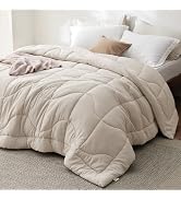 Bedsure Queen Comforter - Comforters Queen Size for All Season, Ultra-Soft Down Alternative & Pre...