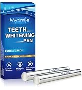 MySmile Teeth Whitening Pen 30+ Treatment Enamel Safe Tooth Whitening Gel for Teeth Sensitive-10 ...
