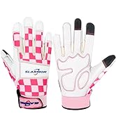 SLARMOR Gardening Gloves for Women,Touchscreen Leather Work Gloves,Thorn Proof & Puncture Resista...