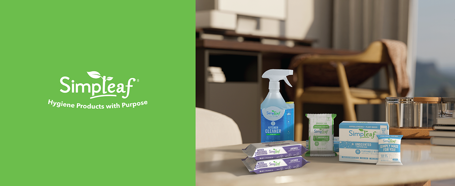 Simpleaf Aloe vera 50 counts plus all the product