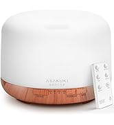 ASAKUKI Essential Oil Diffuser for Home, 500ML Aromatherapy Diffuser Humidifier with Remote Contr...