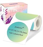 Joatuxul 3"×3" Thermal Label Stickers, Thermal Printer Sticker Labels for Gift Wrapping, Self-Adh...