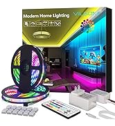 ViLSOM LED Strip Lights 65.6FT 20M 1080LEDs with 44Keys Remote, LED Lights for Bedroom, Room, TV,...