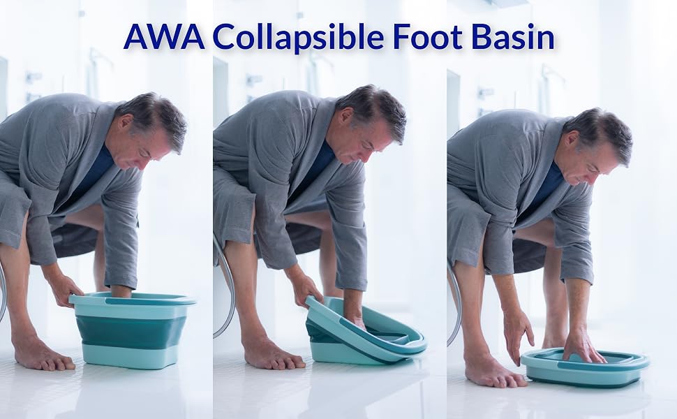 Collapsible foot soaking tub foot bath foot soak tub collapsible foot basin foot bath soak tub foot
