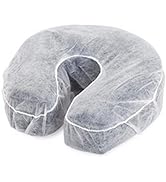 ZMDREAM Pack of 75 Fitted Disposable Massage Headrest Covers Face Rest Cradle Covers White