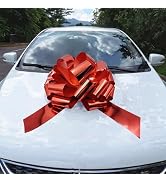 14" Metallic Pull Bow for Gift Wrapping Large Ribbon Bow for Christmas Decorations, Wedding, Part...