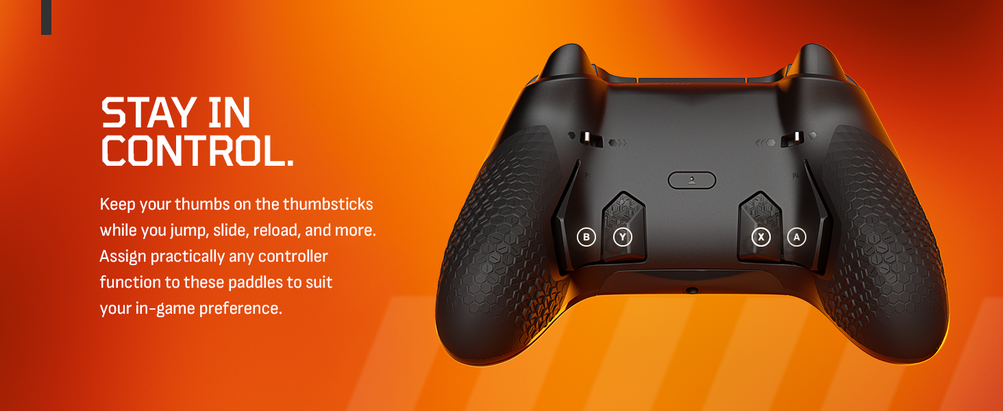 controller paddles; controller back paddles;