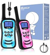 Qniglo Camo Walkie Talkies for Kids, Rechargeable Walkie Talkies with 22 FRS Channels, VOX 2 Way ...