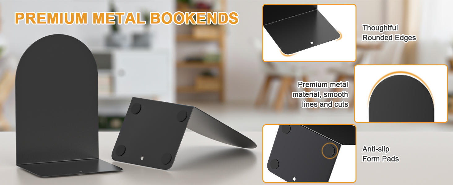 black bookends