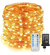 ZAECANY LED String Lights 99ft 300 LEDs Fairy String Lights for Bedroom, Patio, Indoor/Outdoor Co...