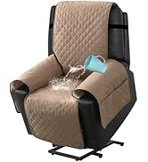 H.VERSAILTEX 2024 New Version 100% Waterproof Electric Power Lift Recliner Cover for Elderly Non ...