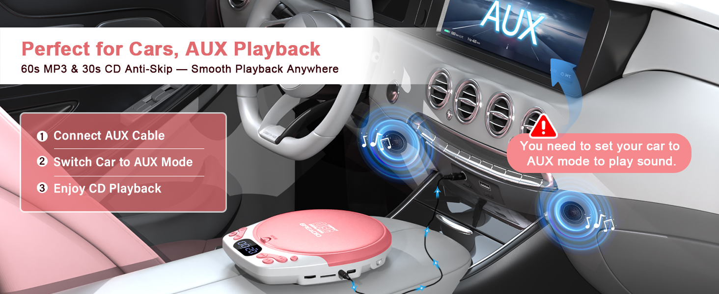 rechargeable cd player