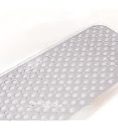 Bath Mat for Tub, 30 x 17 inch Non Slip Bathtub Mat Machine Washable Shower Mat with Suction Cups...