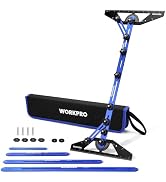 WORKPRO Stair Tread Template Tool, Stair Tread Jig with Triangular Structure Brace, 10.1" to 56.3...
