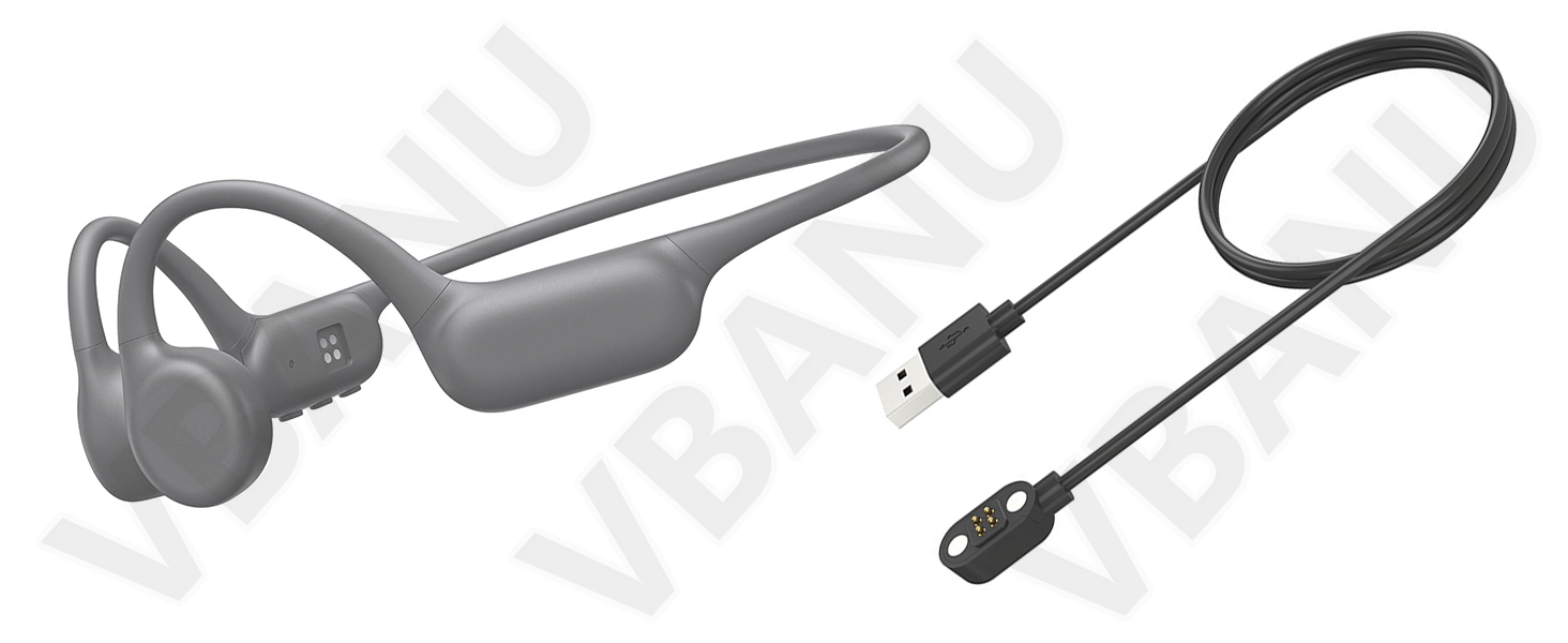 bone conduction headphone charger 2x2