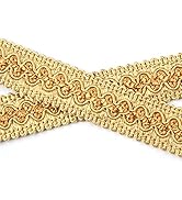 BEL AVENIR Braid Trim 0.78 inch 6.8 Yards Gimp Basic Fringe Trim Fabric Sewing Polyester Handcraf...